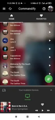 Commandify - Spotify Voice Con android App screenshot 1