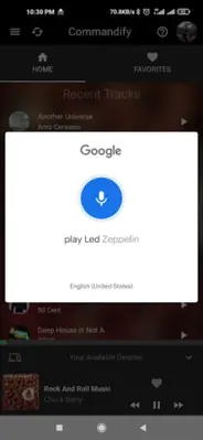 Commandify - Spotify Voice Con android App screenshot 3